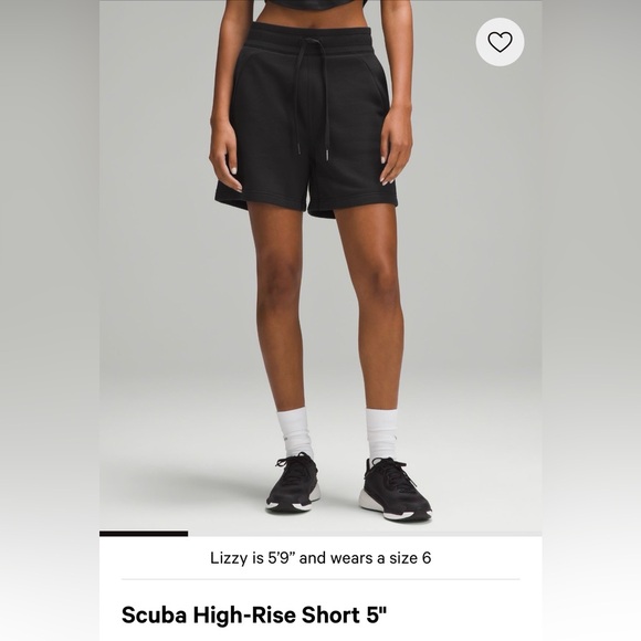 Lululemon Scuba High-Rise Shorts - Picture 2 of 6